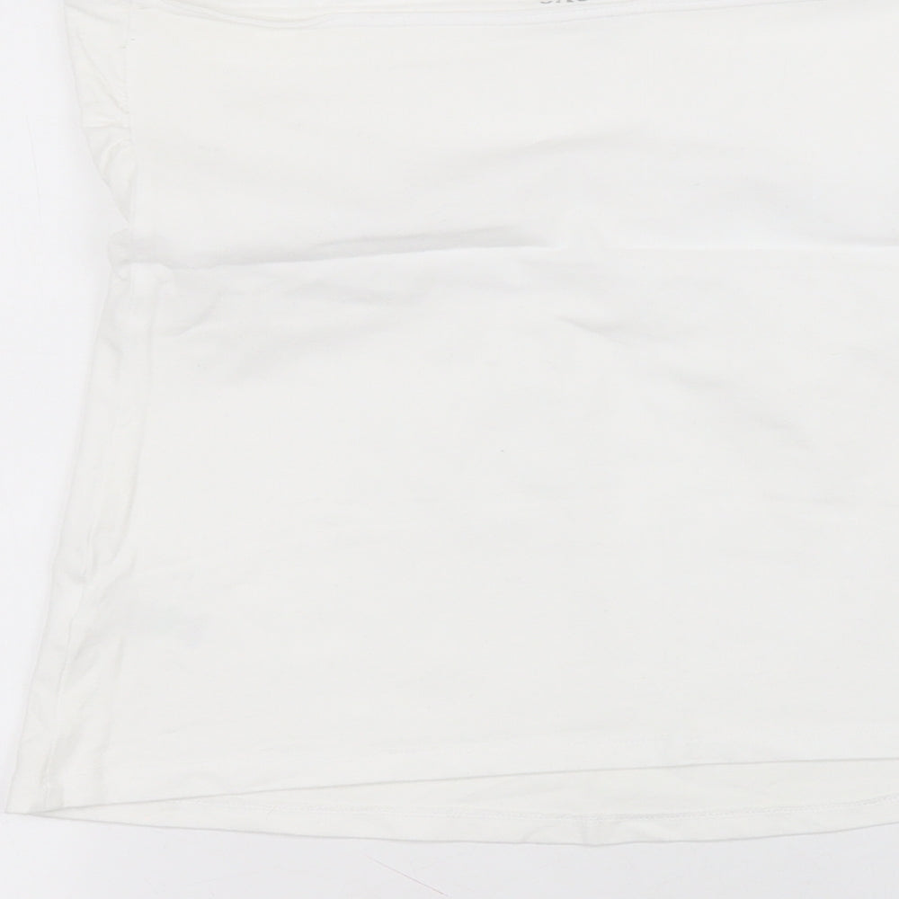 Womens UK Size 14 Matalan White Basic Blouse