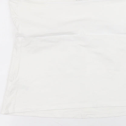 Womens UK Size 14 Matalan White Basic Blouse