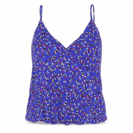 Womens UK Size 10 Papaya Blue Basic Tank