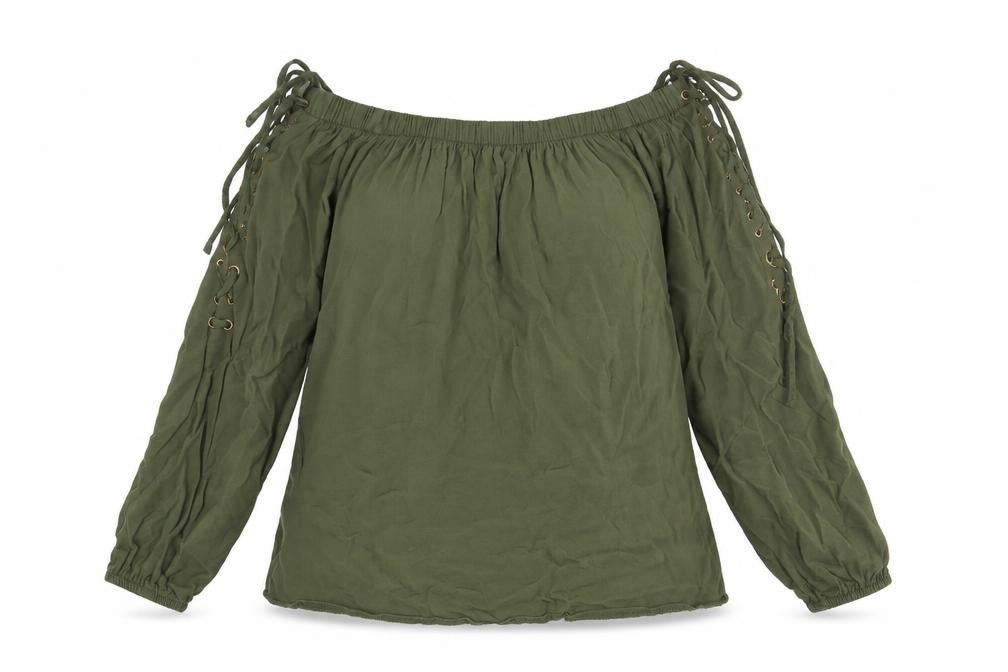 Womens UK Size 10 Select Green Basic T-Shirt
