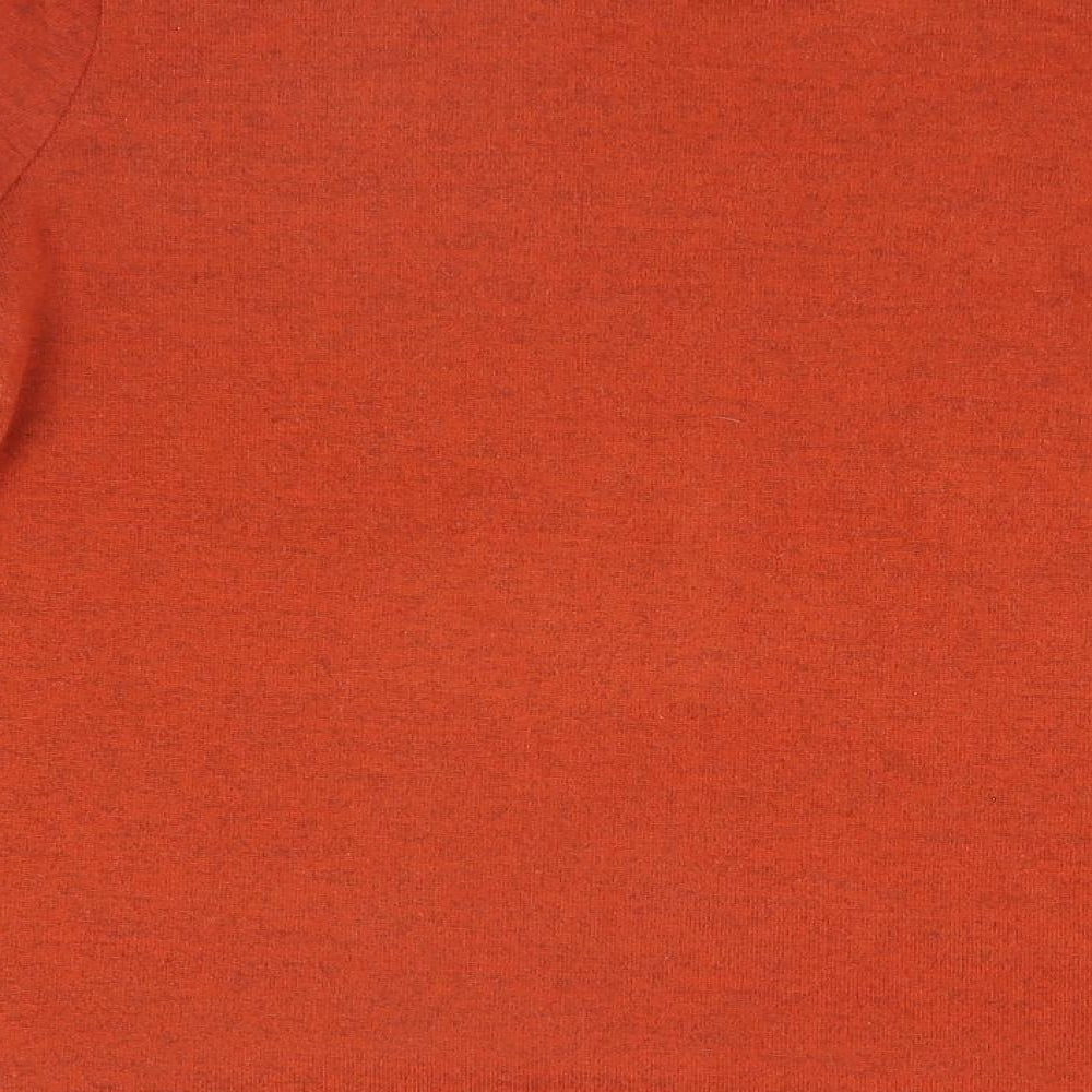 Womens UK Size 10 New Look Orange Pullover Jumper