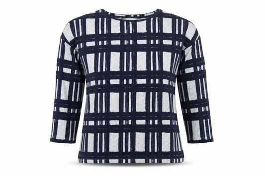Womens UK Size 8 Nutmeg Blue Pullover Jumper