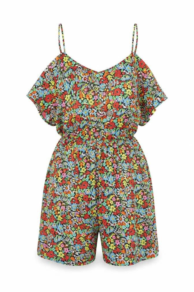 Womens UK Size 8 Atmosphere One-Piece Multicoloured Jumpsuit