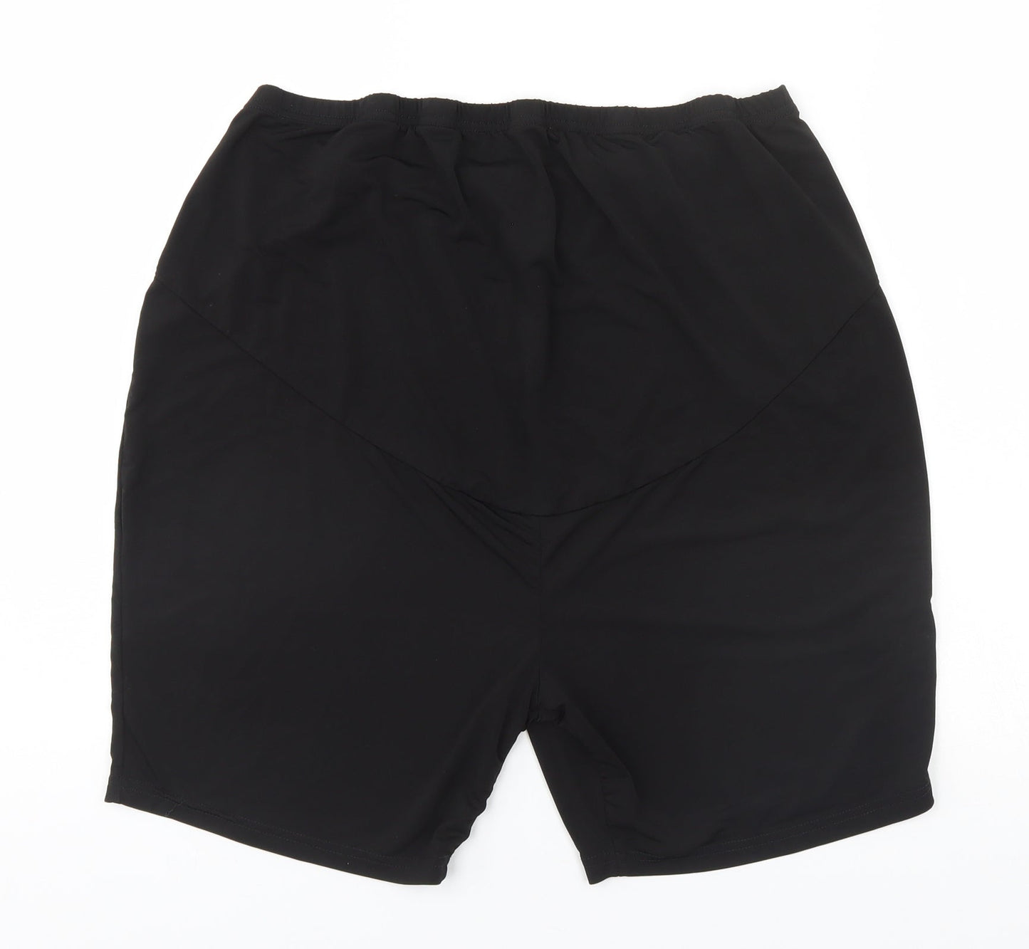 SheIn Womens Black  Polyester Compression Shorts Size XL L7 in Regular
