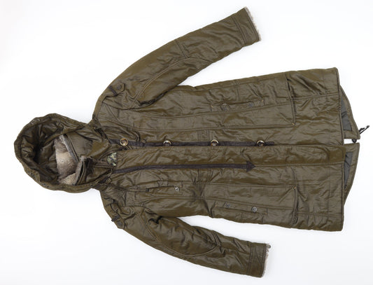 Womens UK Size  Easy Green Overcoat