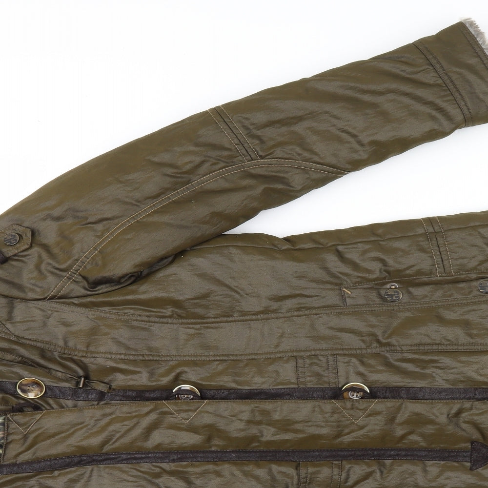 Womens UK Size  Easy Green Overcoat