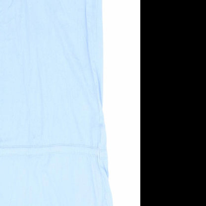 South Womens Blue  Cotton Pencil Dress  Size 10  Halter