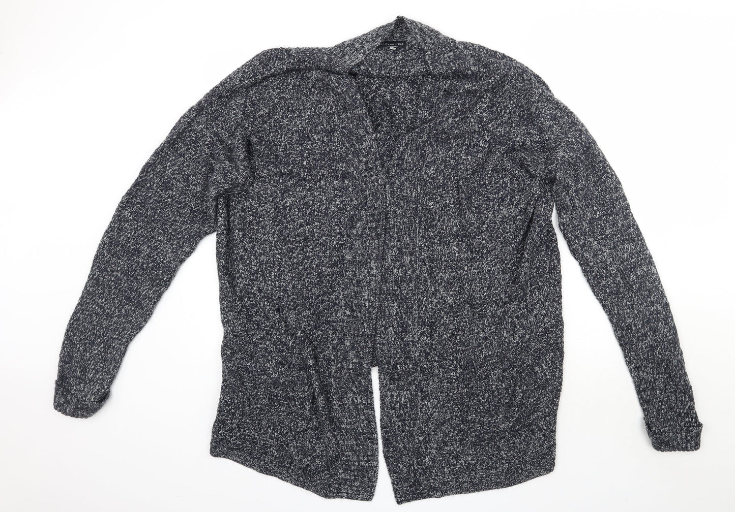 F&F Womens Blue   Acrylic Cardigan Jumper Size 20   - Navy