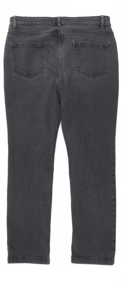 Womens UK Size 12 Marks and Spencer Slim Fit Skinny Black Jeans