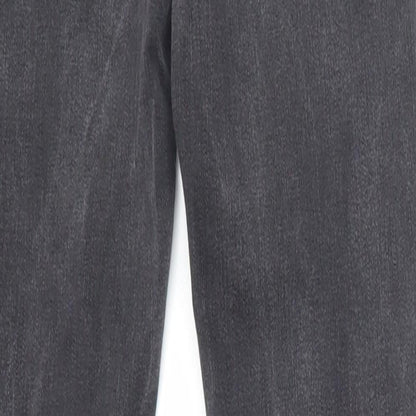 &DENIM Womens Black  Cotton Skinny Jeans Size 6 L27 in Regular Zip