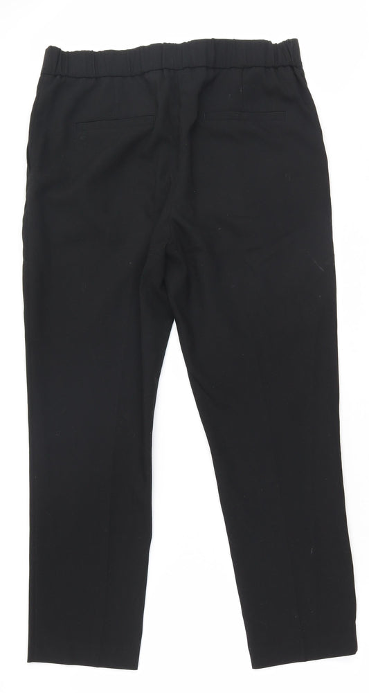 Womens UK Size 10 NEXT Regular Fit  Black Trousers