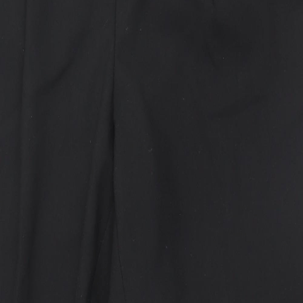 Womens UK Size 10 NEXT Regular Fit  Black Trousers