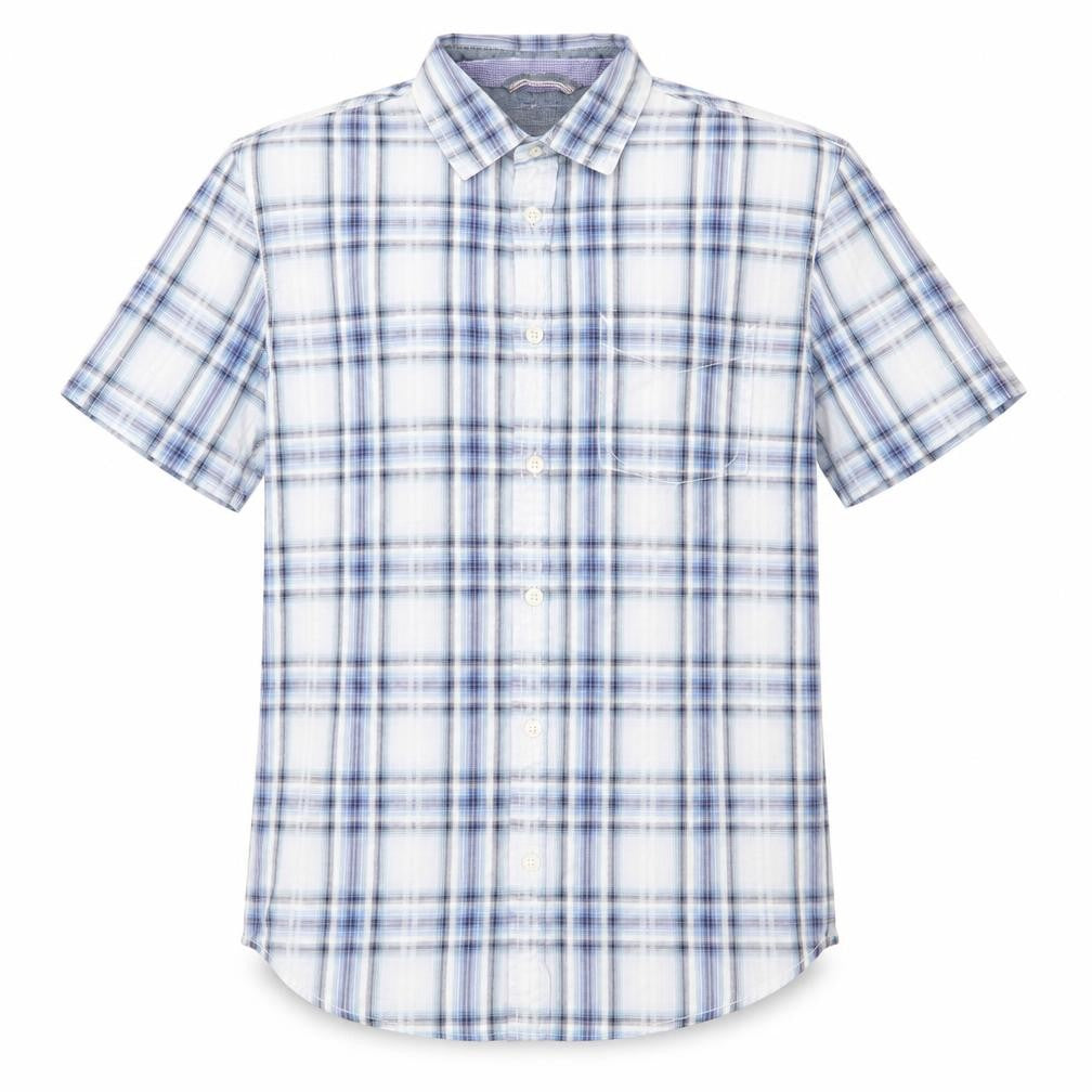 Mens UK Size M St George by Duffer Blue  Button-Up Short Sleeve Casual Shirt