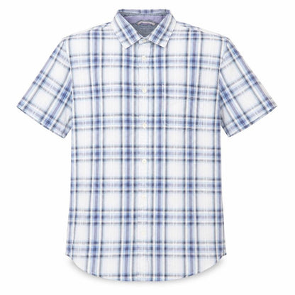 Mens UK Size M St George by Duffer Blue  Button-Up Short Sleeve Casual Shirt