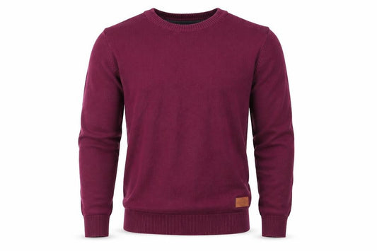 Mens UK Size M Avenue Purple Pullover Jumper
