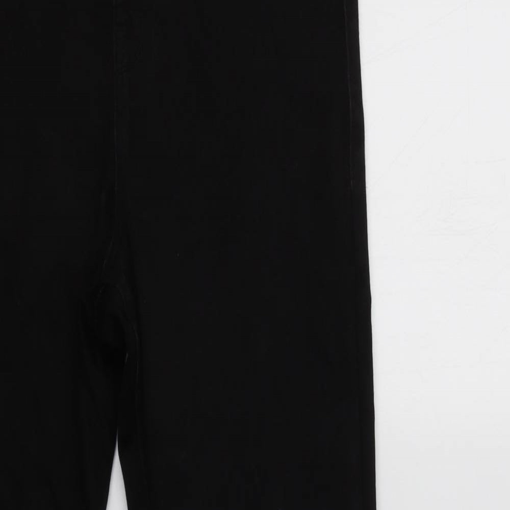 George Womens Black  Cotton Jegging Jeans Size 12 L30 in Regular