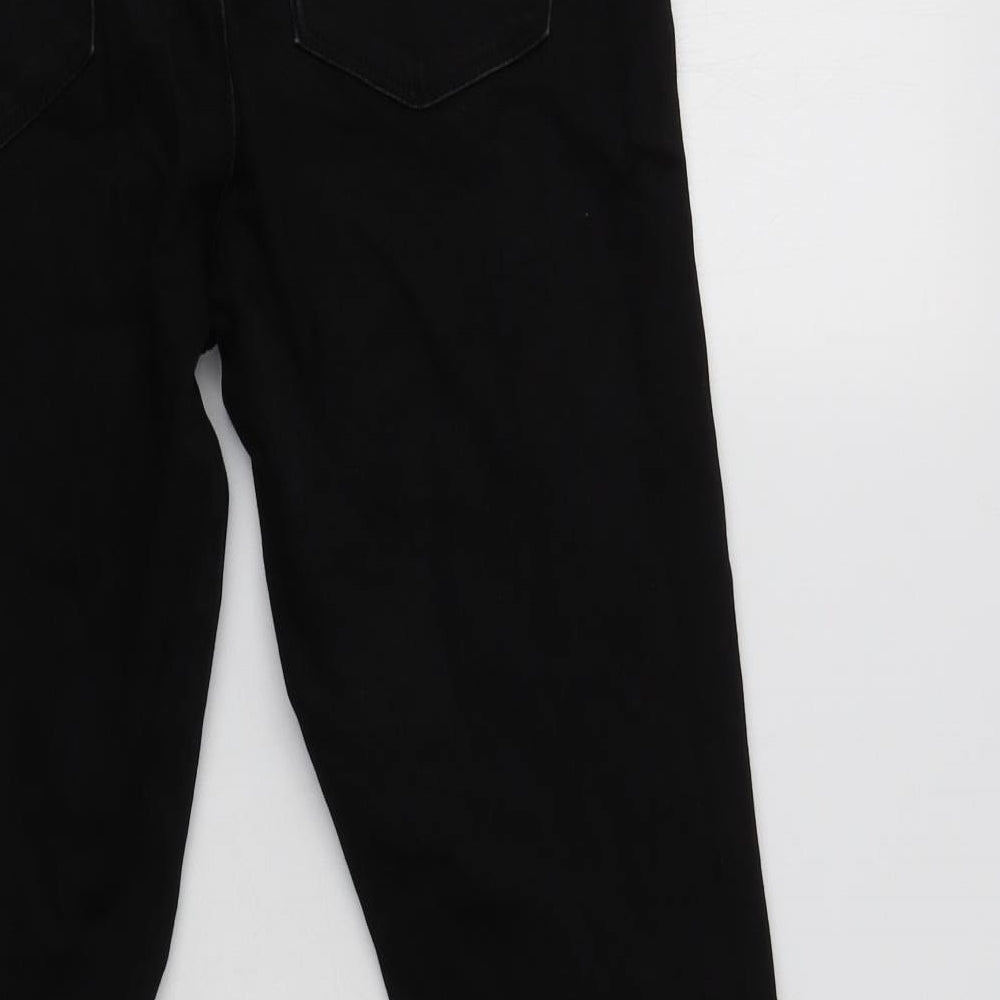 George Womens Black  Cotton Jegging Jeans Size 12 L30 in Regular