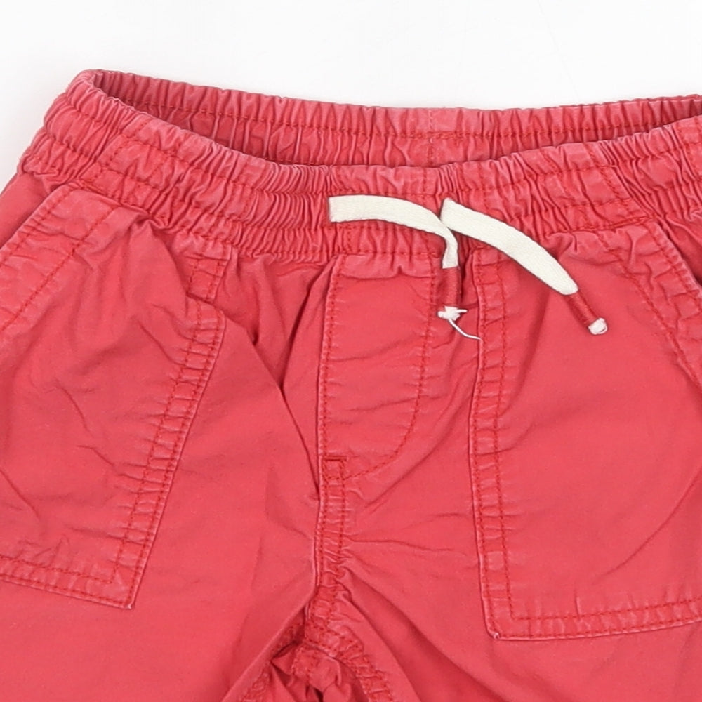 Gap Boys Red  100% Cotton Chino Shorts Size 5 Years  Regular