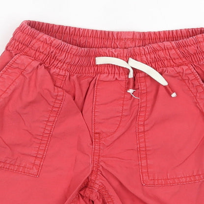 Gap Boys Red  100% Cotton Chino Shorts Size 5 Years  Regular