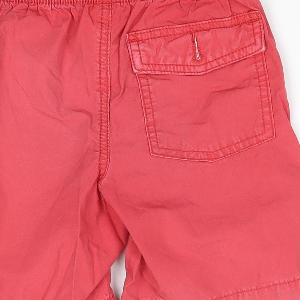 Gap Boys Red  100% Cotton Chino Shorts Size 5 Years  Regular