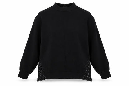 Womens UK Size S River Island Black Pullover Jumper