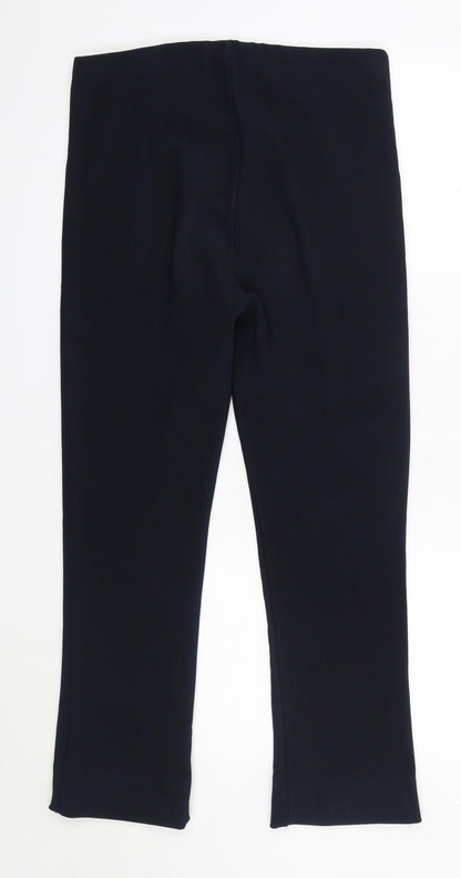Womens UK Size 12 Preworn Regular Fit  Blue Trousers