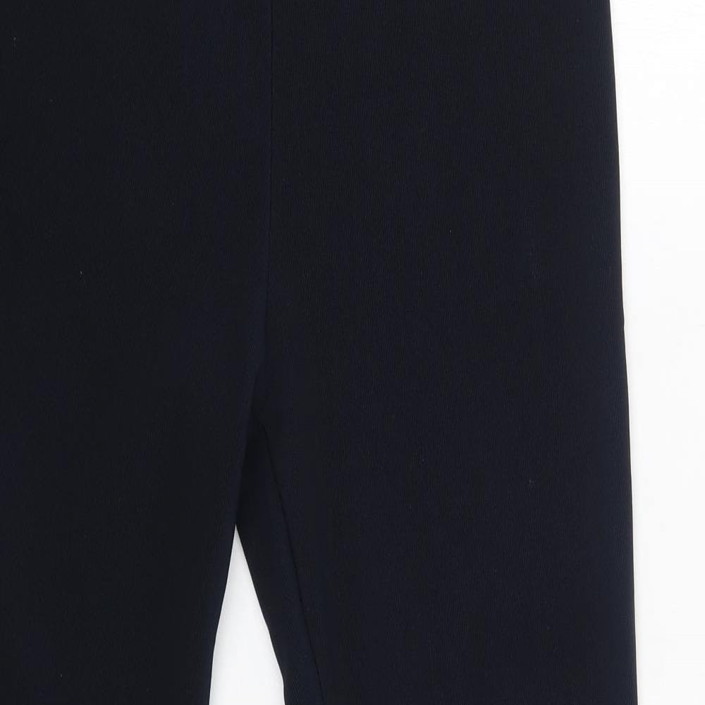 Womens UK Size 12 Preworn Regular Fit  Blue Trousers