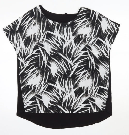 Capsule Womens Multicoloured  Polyester Basic Blouse Size 14 Round Neck