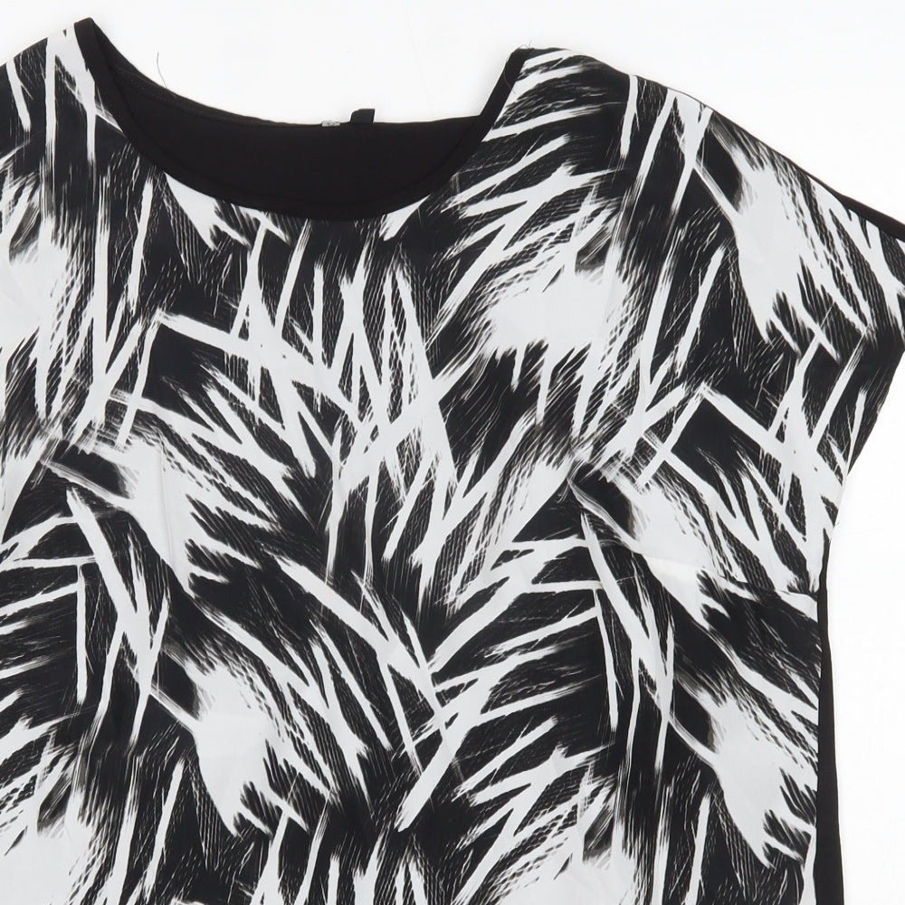 Capsule Womens Multicoloured  Polyester Basic Blouse Size 14 Round Neck