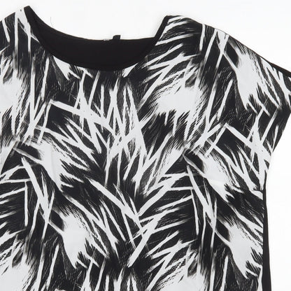 Capsule Womens Multicoloured  Polyester Basic Blouse Size 14 Round Neck