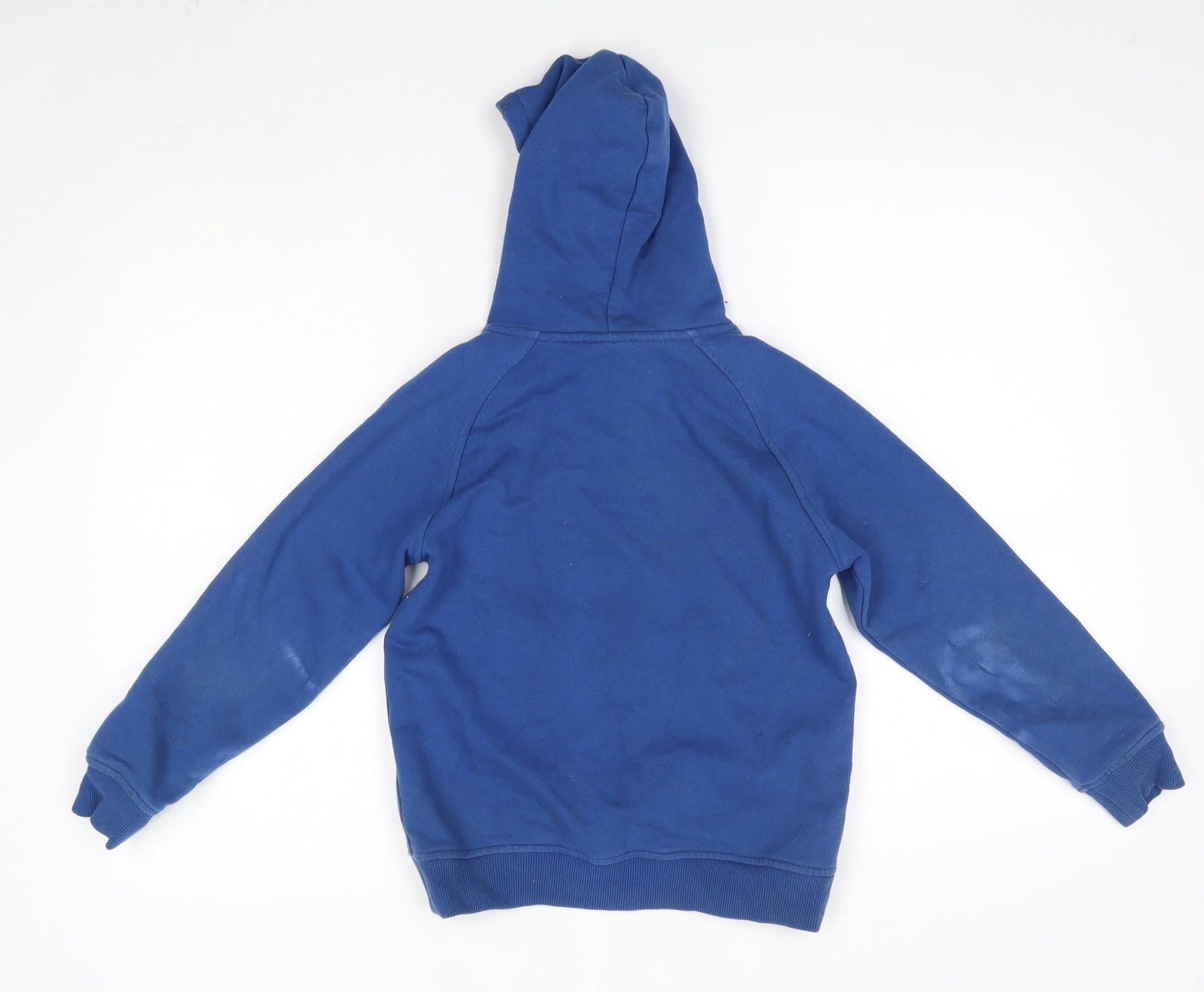 Canterbury Boys Blue  Cotton Pullover Hoodie Size 8 Years