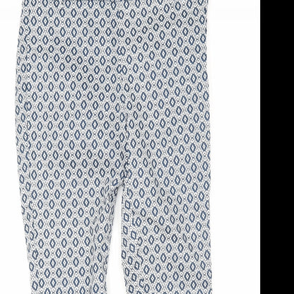 Womens UK Size 10 H&M Regular Fit  Multicoloured Trousers
