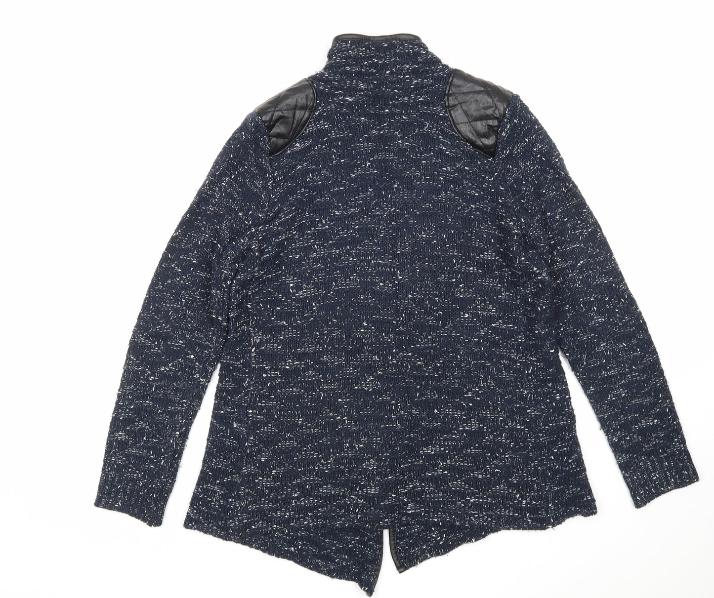 Womens UK Size S Quiz Blue Cardigan Jumper
