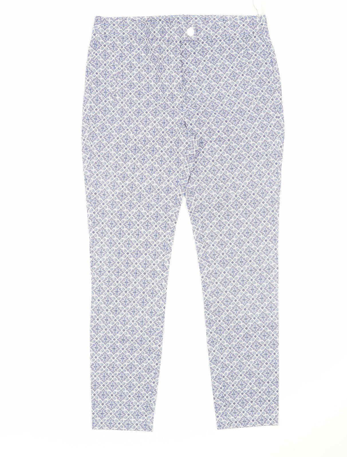 Womens UK Size 10 Dorothy Perkins Regular Fit  Multicoloured Trousers