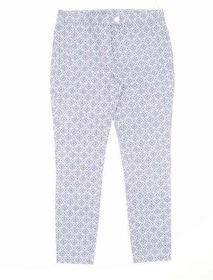 Womens UK Size 10 Dorothy Perkins Regular Fit  Multicoloured Trousers