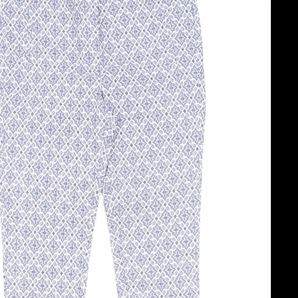 Womens UK Size 10 Dorothy Perkins Regular Fit  Multicoloured Trousers