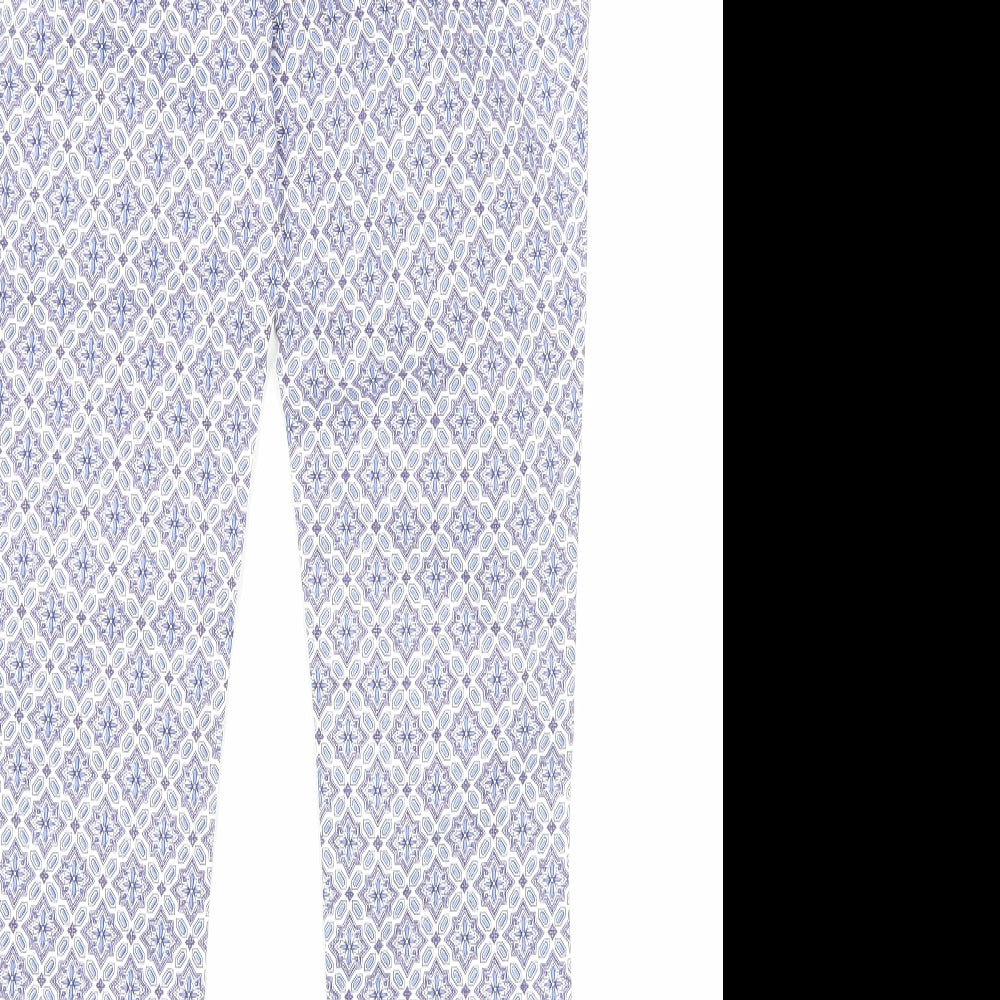 Womens UK Size 10 Dorothy Perkins Regular Fit  Multicoloured Trousers
