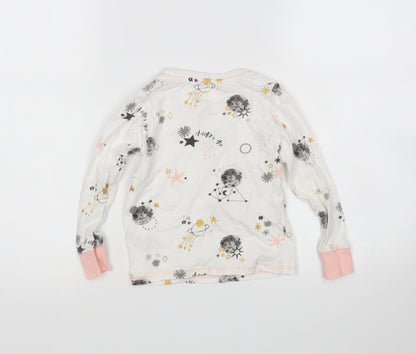 TU Girls Multicoloured  Cotton Top Pyjama Top Size 3-4 Years