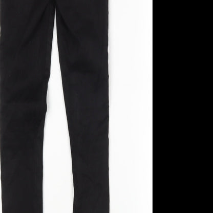 Only Womens Black  Cotton Skinny Jeans Size 6 L32 in Regular