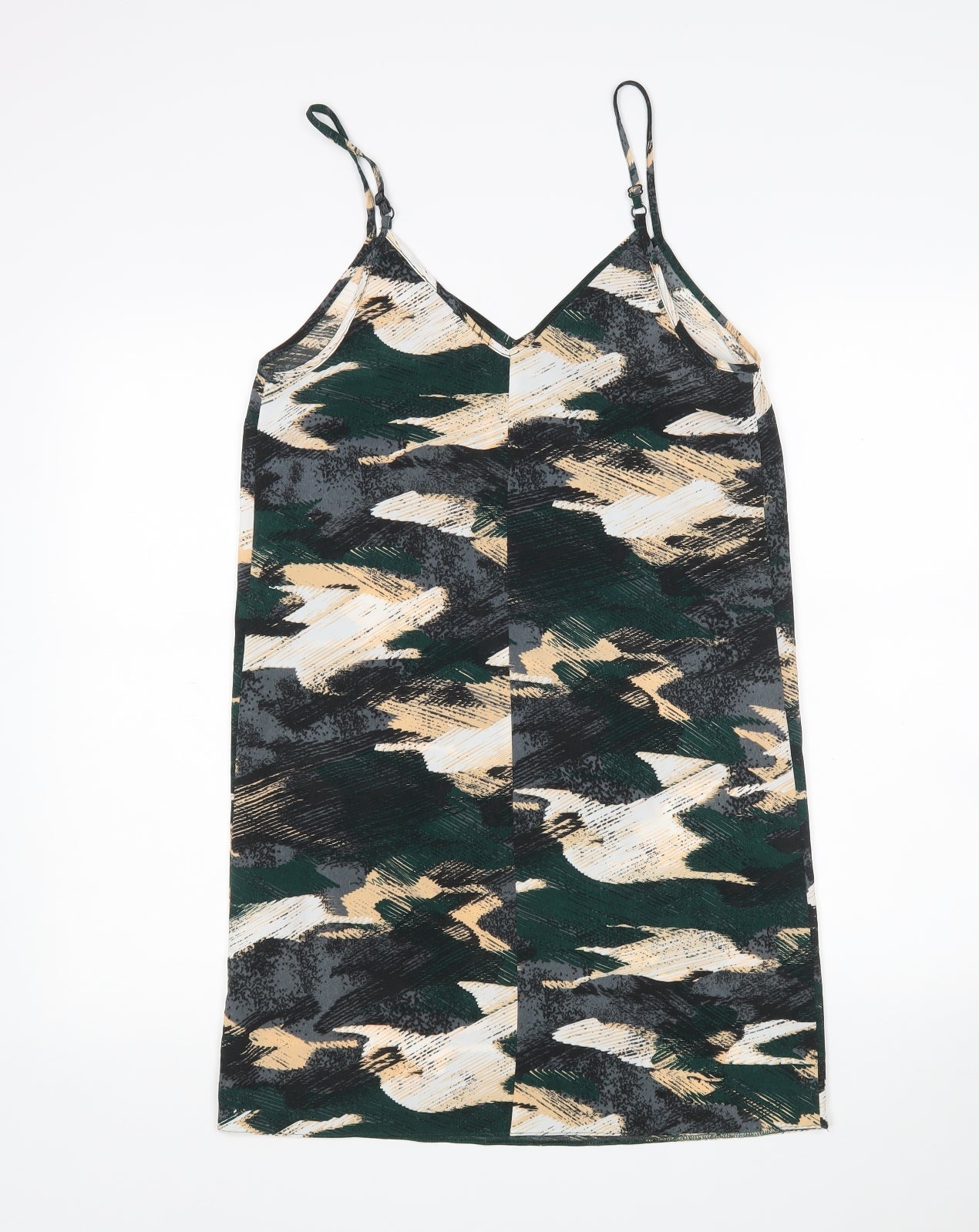 Womens UK Size 8 ASOS Multicoloured Basic Tank