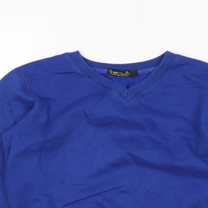 GW Classy Girls Blue  Cotton Pullover Sweatshirt Size 9-10 Years