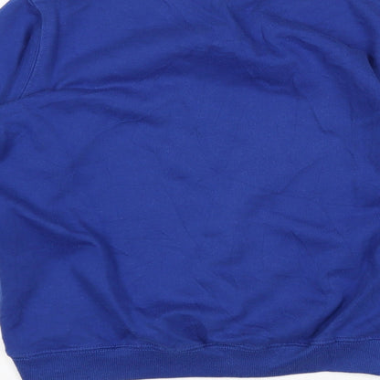 GW Classy Girls Blue  Cotton Pullover Sweatshirt Size 9-10 Years