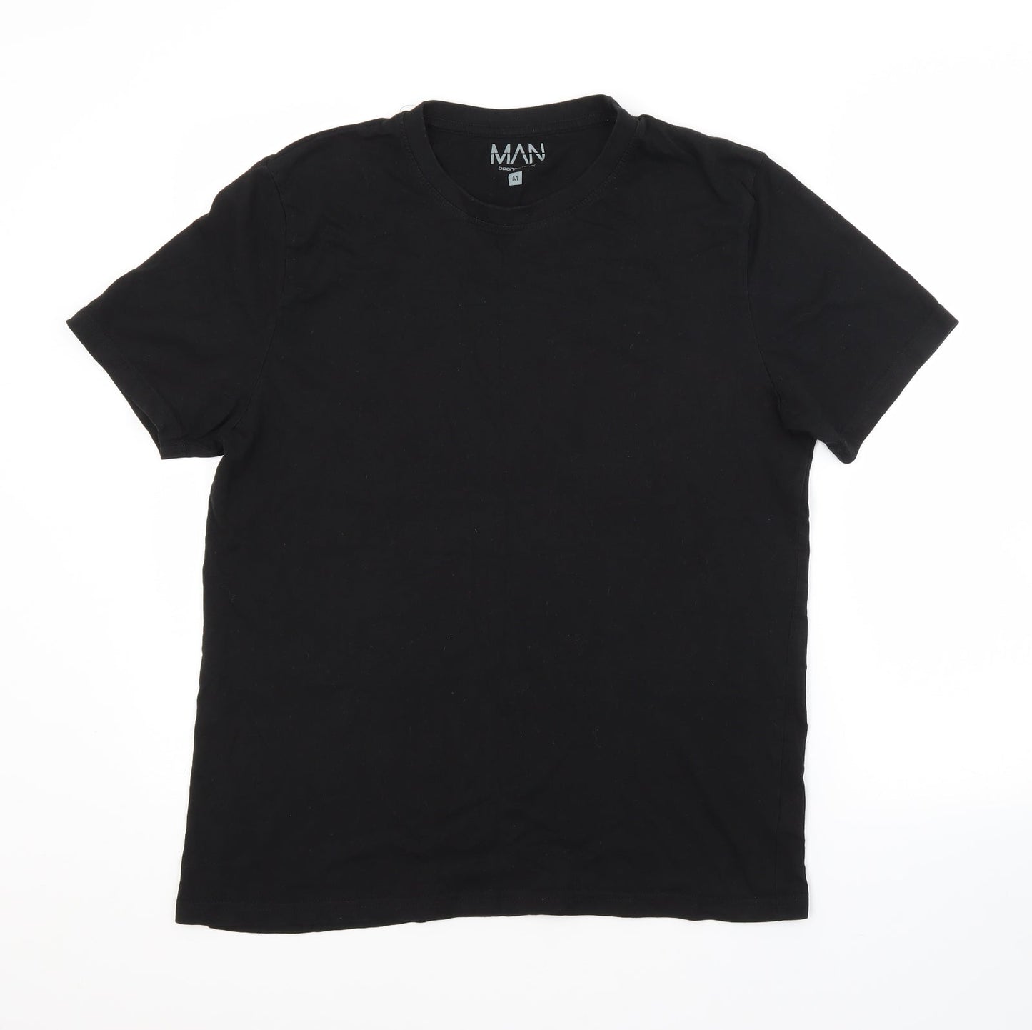 Mens UK Size M Boohoo Black  T-Shirt