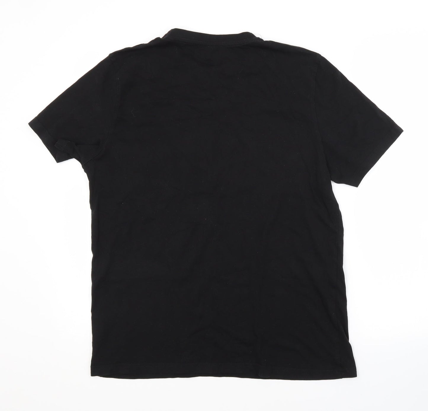 Mens UK Size M Boohoo Black  T-Shirt