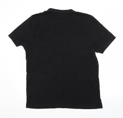 Mens UK Size M Boohoo Black  T-Shirt