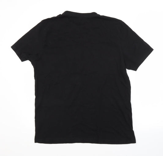 Mens UK Size M Boohoo Black  T-Shirt