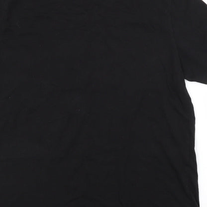 Mens UK Size M Boohoo Black  T-Shirt