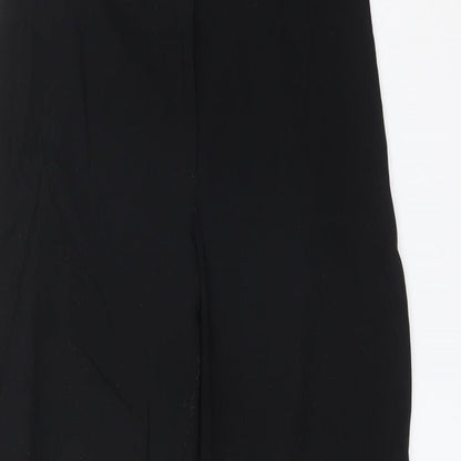 Womens UK Size 14 M&S Regular Fit  Black Trousers
