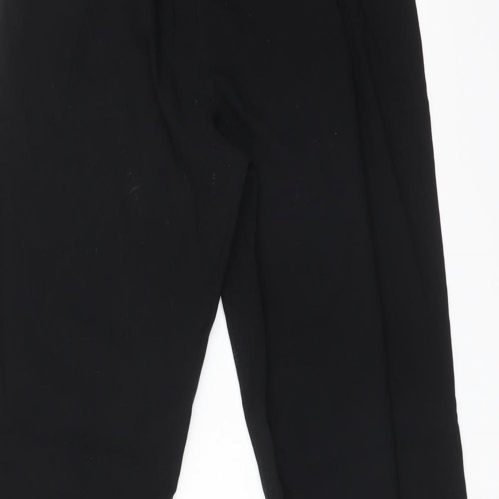 Womens UK Size 14 M&S Regular Fit  Black Trousers