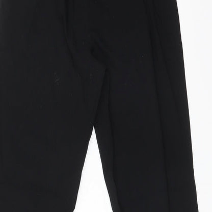 Womens UK Size 14 M&S Regular Fit  Black Trousers